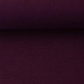Heike, Schlauchware, Bündchen, uni, bordeaux
